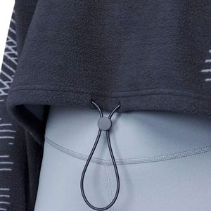 Sweat-shirts à capuche courts pour femmes, streetwear décontracté, imprimés personnalisés, en polaire écologique, respirants, pour le printemps, impression de logo sur le devant, en solde - Product Image 4