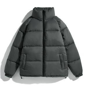 Chaquetas Acolchadas Personalizadas para Hombre, Ligeras, Cálidas, con Capucha, Abrigo de Invierno Corto, Grueso y Cortavientos - Product Image 5