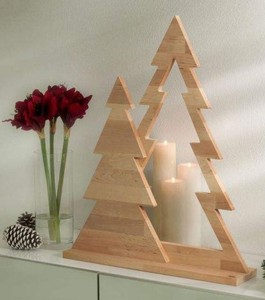 Adornos navideños de madera de diseño para decoración del hogar y adorno de árbol de Navidad - Product Image 3