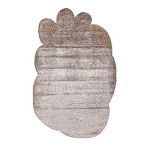 Azalea Ivory Hand Knotted Bamboo Silk <b>Rug</b> Aibz-1017 for Home Use with Abstract Pattern - Product Image 1