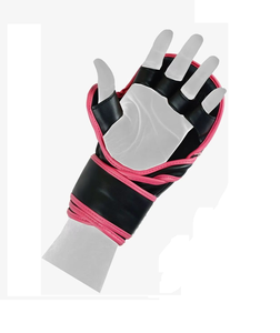 Guantes de tirador de boxeo hechos de cuero PU Guantes de boxeo Karate Guantes de entrenamiento de calidad superior Guantes de combate MMA para artes marciales - Product Image 2