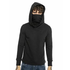 Sweat à capuche Ninja unisexe en coton éponge française respirant avec un nouveau style de haute qualité - Product Image 5