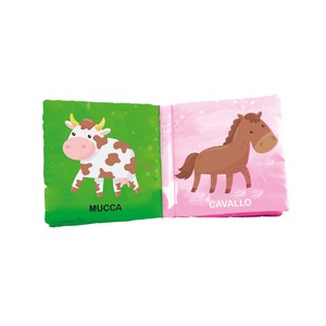 Soft Cloth <b>Books</b> with 3D Elements Educational <b>Colourful</b> Learning <b>for</b> <b>Kids</b> Made in Italy Model LibriStoffa3DBO25 4 Items 8 Pages - Product Image 4