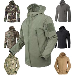 Chaqueta Softshell Ligera para Hombre, Impermeable, con Capucha, Estilo Casual de Invierno, Logotipo Frontal OEM - Product Image 1