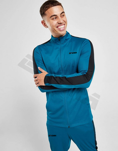 Conjunto deportivo de forro polar para hombre con diseño de logotipo personalizado, hecho para entrenamiento deportivo en el gimnasio, comodidad de primavera y estilo activo diario, nowux - Product Image 2