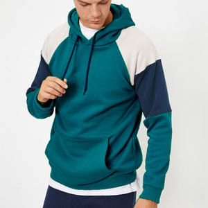 Vente à chaud Streetwear d'hiver pour hommes Sweats à capuche de mode de haute qualité avec logo personnalisé brodé Respirant Couleur unie Prix bon marché - Product Image 6