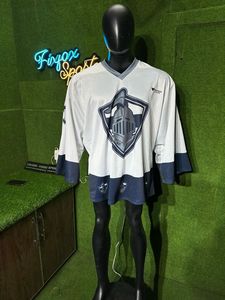 Maillot de hockey sur glace de sublimation d'équipe personnalisé élégant et durable en maille 100% polyester pour les vêtements d'entraînement sportif OEM - Product Image 2
