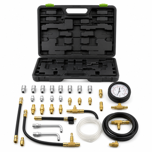 Kit Tester Pressione Iniezione Carburante TU-443 0-140 PSI Manometro Pressione Carburante Strumenti Diagnostici Universali per Motori Automobilistici - Product Image 2
