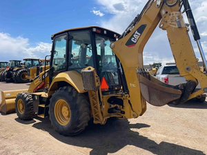 Caterpillar Cat 416e 420e 420f 430f Tractor retroexcavadora usado con núcleo de cargador frontal y bomba de motor lista para exportación - Product Image 5