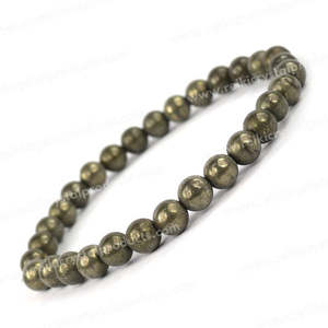 สร้อยข้อมือคริสตัลธรรมชาติ 6 มม. ลูกปัดกลม พลังเรกิ ปรับสมดุลพลังงาน - Product Image 3