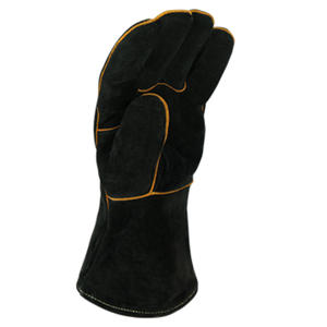 ถุงมือเชื่อมหนังปักลายสำหรับทุกคนถุงมือป้องกันฝ่ามือข้างเดียวแฟชั่นใหม่ - Product Image 4