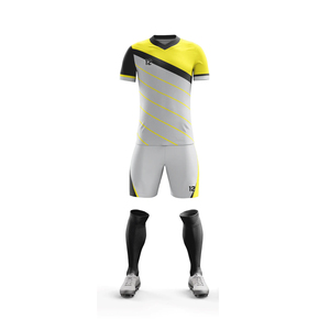 Uniforme de fútbol para hombre con estampado digital personalizado de alta calidad OEM, ropa deportiva ligera, uniforme de entrenamiento transpirable de secado rápido - Product Image 2
