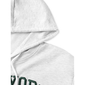 Casual Sexy Hoodie <b>Women</b> Short Cropped <b>Top</b> with Hood Long Sleeve Cotton Pullover Street Fashion Wear Comfort Fit - Product Image 3