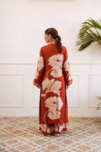 Rayonne allemande Premium Kurti avec catalogue complet de la collection de bas disponible au tarif de gros pour les tenues de fête - Product Image 2