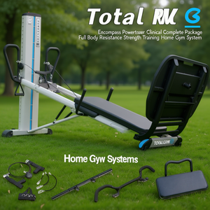 ชุดอุปกรณ์ออกกำลังกายทั้งตัว Total Gym RS Encompass PowerTower Clinical Complete Package สำหรับการฝึกความแข็งแรงด้วยแรงต้านทานที่บ้าน - Product Image 1