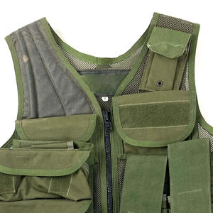 <b>Tactical</b> <b>Vest</b> for Exercise Training Adjustable Straps Multiple Pockets Custom Logo Printing Durable Lightweight Fabric - Product Image 3