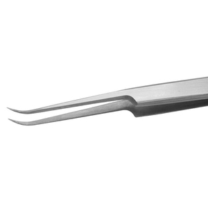 Pince à épiler d'extension de cils pointue incurvée professionnelle outil d'isolement de précision Volume classique Kit d'artiste de cils de vison Salon - Product Image 2