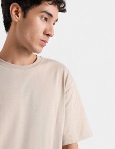 High Quality <b>T</b>-<b>shirt</b> <b>Plain</b> 100% Cotton Heavyweight Loose Fit <b>Oversize</b> Men's Blank <b>T</b> <b>shirts</b> Customized Color And Logo Comfort - Product Image 4