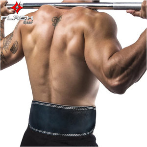 เข็มขัดยกน้ำหนักผู้ชายผู้หญิง10.5ซม. กว้างสำหรับยิมฟิตเนสเข็มขัดพยุงหลังช่วยยกกระชับ - Product Image 5