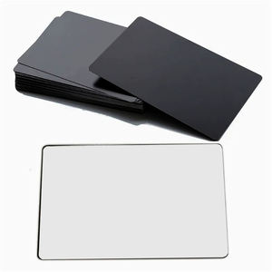 Disesuaikan dengan Laser perekat diri menandai kartu bisnis logam papan nama paskable lembaran aluminium untuk hadiah yang dipersonalisasi - Product Image 3