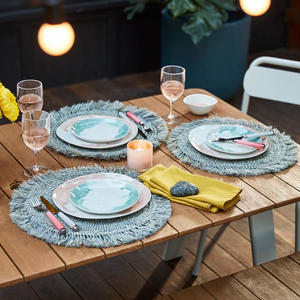 Mantel Individual de Paja, Material Sostenible, Artículos de Cocina, Decoración de Mesa y Accesorios, Artesanía de Vietnam - Product Image 3