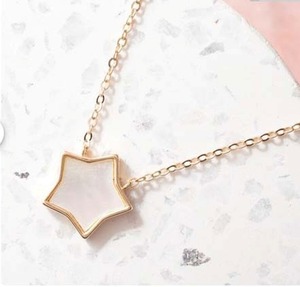 Super qualité 925 chaîne en argent Sterling bijoux faits à la main lécher chaîne 18 pouces pour la Saint-Valentin Couple Simple chaîne cadeau soeur cadeau - Product Image 4