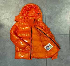 Chaqueta de Invierno Casual para Hombre, Acolchada, Ecológica, de Satén, Impermeable, con Cierre de Cremallera, para Exteriores - Product Image 1