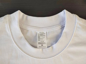 Mufa Logotipo personalizable en blanco 180gsm Mezcla de algodón y poliéster Camiseta de cuello redondo para hombre Precio de fábrica 2025 - Product Image 3