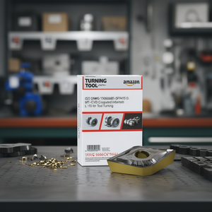 Inserto de Torneado Indexable con Recubrimiento MT-CVD ISO DNMG 150608E-SFT9415 D. 5.16mm, Paquete de 10 para Torneado de Piezas - Product Image 3