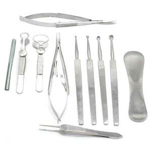 Kit de Cirugía Oftálmica de 11 Piezas, Juego de Instrumentos Manuales para Cirugía de Quálazion de amrid surgical - Product Image 3