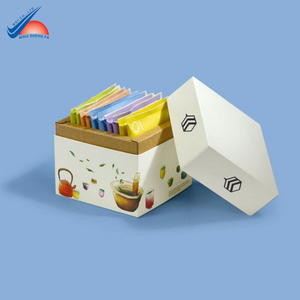 Boîte en carton en papier de luxe pour le thé | Boîte-cadeau en papier écologique pour le thé - Product Image 3