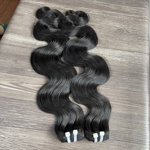 Double Drawn Vietnamese Body Wavy <b>Bundle</b>/ 100% Raw Hair Cuticle Aligned <b>Curly</b> Handmade by Cloudy Hair 8 to 30 Inches - Product Image 6