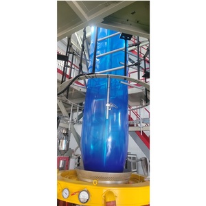 Rollo de película adhesiva translúcida azul a prueba de humedad de suministro de fábrica PE suave y LLDPE para embalaje logístico - Product Image 5