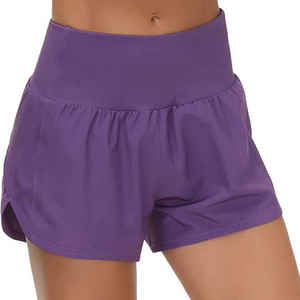 Shorts pour femmes abordables Fourniture en vrac directe d'usine Tissu doux Marque privée Streetwear Gymwear Mode Production rapide - Product Image 1