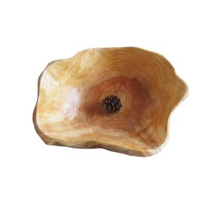 Cuenco de madera elegante para fruta y comedor, la mejor empresa de fabricación, crea tu propio logotipo en tus productos - Product Image 2