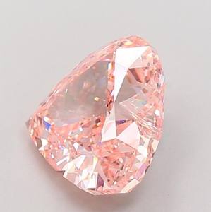 Aniva IGI ได้รับการรับรองว่า FHC150เครื่องประดับสีชมพูสดใส1ct-7ct เพชรที่ปลูกในห้องทดลองหลวม VVS VS ตัดหัวใจ HPHT CVD - Product Image 3