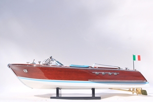Super Riva lambLamborghini เรือสปีดโบ๊ทรุ่น Gia nhien งานหัตถกรรมทำจากไม้อะคาเซียธรรมชาติงานหัตถกรรมหนังสังเคราะห์ระดับพรีเมียม - Product Image 4