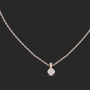 Jewels 18K Personalised Lab Grown Diamond Ethnic Style <b>Necklace</b> Wholesale for Women - Product Image 1