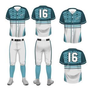 Uniformes d'équipe de baseball de conception personnalisée de la meilleure qualité Ensemble de basket-ball à sublimation pour toutes les équipes Vêtements de sport - Product Image 5