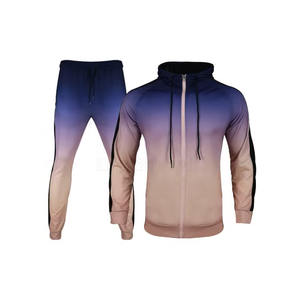 Conjunto de chándal personalizado con sublimación para hombre marca blanca talla XL ropa para correr con logotipo personalizado diseñado por el diseñador - Product Image 2