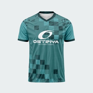 เสื้อฟุตบอลพิมพ์ลายแบบถ่ายเทความร้อนน้ำหนักเบาสำหรับผู้ใหญ่ ชุดกีฬาแบบกำหนดเองพร้อมพิมพ์ชื่อสีพื้นคุณภาพสูง - Product Image 6