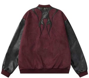 Haute qualité Patch personnalisé en cuir broderie surdimensionné Varsity Baseball Letterman veste avec appliques pour hommes pour l'hiver - Product Image 6