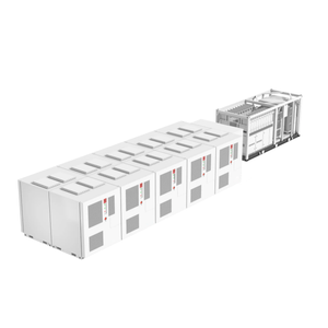 Système de stockage d'énergie par batterie LiFePO4 industriel et commercial 3,7 MWh/5 MWh, protection IP55, refroidissement liquide, climatisation hybride - Product Image 1