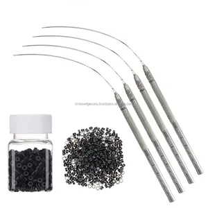 Professional manufacturer Wholesale price stainless steel unique design hair extension loop tool