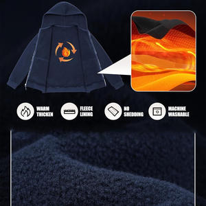 Sudadera con capucha para hombre con cremallera, ajuste personalizado, proveedor OEM, Impresión de logotipo de tela suave, diseño de ropa de calle, etiqueta privada lista - Product Image 4