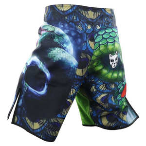 Shorts MMA personnalisables à séchage rapide avec fentes latérales, tenue de sport décontractée pour hommes, service OEM gratuit Venom pour la boxe et le Muay Thai - Product Image 3