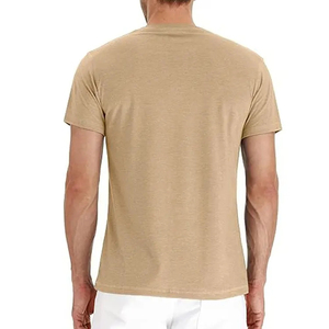 Camiseta de Algodón para Hombre, Diseño Moderno con Cuello Redondo, Manga Corta, Venta al Por Mayor - Product Image 2