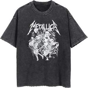 Camisetas Personalizadas de Algodón Grueso Estilo Vintage, Impresión Serigráfica, Impresión DTG, Unisex, 260 g/m², 100% Algodón, Diseño Gráfico - Product Image 1