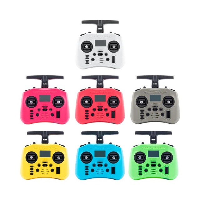 RadioMaster Pocket Crush Radio Controller M2 ELRS 2.4GHz EdgeTX Portable FPV Transmitter X5 Hall Gimbals 16CH Radio