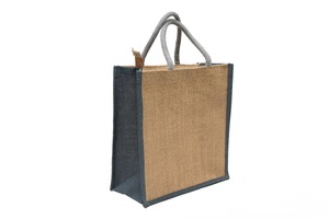 กระเป๋าช้อปปิ้งจากปอกระเจาธรรมชาติรีไซเคิลสั่งทำได้ ขายส่งจากผู้ผลิตบังกลาเทศ ยอดขายดีที่สุดปี 2026 คุณภาพสูง ราคาถูก - Product Image 5